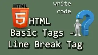 HTML Basic Tags For Beginners -  Line Break Tag Tutorial