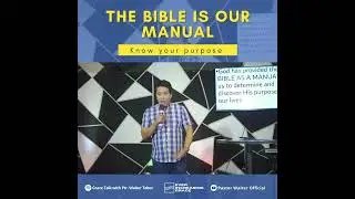 KNOW YOUR DEVINE PURPOSE | PASTOR WALTER TABOR
