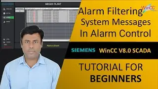 30- WinCC V8.0 : How to Manage & Configure System Messages | Configuration & Tips|Beginners Tutorial