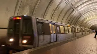 Old DC Metro Train "3000 Series" - Bethesda, MD