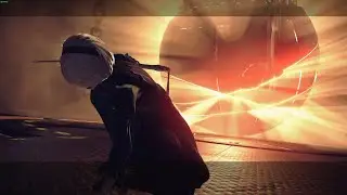 NieR: Automata (18) Фабрика. Босс: Сфера