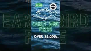 Enter the 2024 Conservation Lottery Early Bird #fishing #conservation