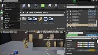 Задаем клавиши персонажу через project settings.