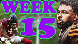 WEEK 15 STARTS SITS -  Rankings By Position | Best Playoff Players | Fantasy Football Advice 2020