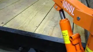 My cheap pickup truck crane (Under $100 harbor freight model 1647)