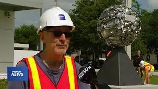 Sculptor's creation shares beauty and life lessons —Spectrum Bay News 9