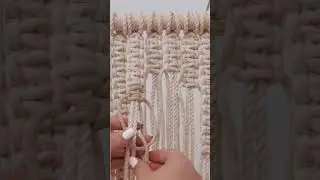 Abstract Macramé Tapestry 