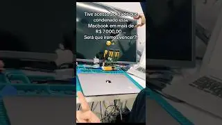 MACBOOK AIR M1 CONDENADO EM MAIS DE R$ 7.000,00 