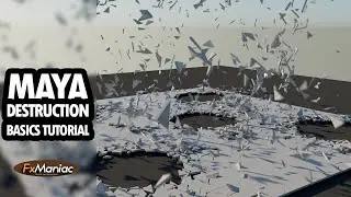 Maya 2022 - Destruction Basics Tutorial 