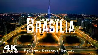 Brasília 2024 🇧🇷 Drone Aerial 4K Brasilia | Brazil Brasil