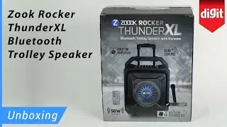 Zook Rocker ThunderXL Bluetooth Trolley Speaker Unboxing