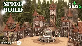 ✨Enchanting Magical Marketplace✨ [Sims 4] No CC Speed Build