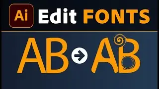 How to Edit Font in Illustrator