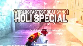 HOLI Special : World's Fastest Beat Sync Montage Ever Part 2 | #siddhagaming