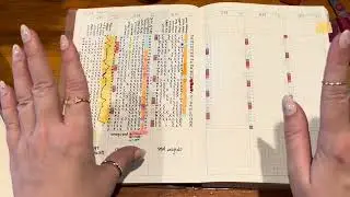 June flipthrough! Hobonichi cousin, Stalogy, hobonichi a6! Health planner, catch all, Bible journal