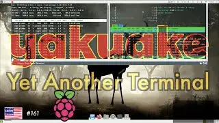 Drop-down terminal yakuake on RasPi