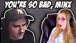 Schlatt roasts Minx at her own stream