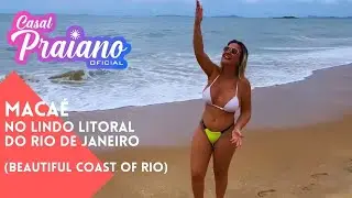Cidade de Macaé no lindo litoral do Rio de Janeiro praia 🏖 muito agradável (beautiful coast of Rio)
