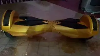 Pink Chrome Hoverboard Unboxing and Test