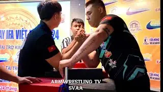 GIẢI IFA 2024 TAY PHẢI SENIORS BÀN 3 #armwrestling #vậttayviệtnam #ifavietnam