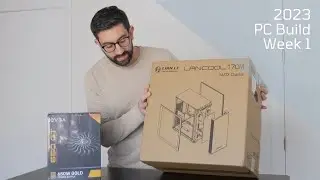 2023 PC Build Week 1 - EVGA SuperNova 650W PSU & Lian Li 170M Case