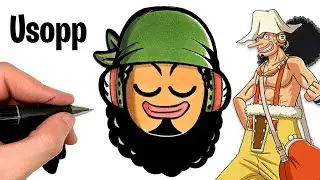 HOW TO DRAW USOPP FROM ONE PIECE