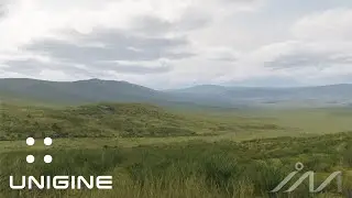UNIGINE 2.15 Mongolian Valley Recreation (Teaser Trailer)