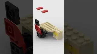A desktop made of Lego #legoshorts #legotutorial #tutorial #shorts