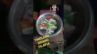 TINOLANG ISDANG TILAPIA | COOKING | toto mhel tv