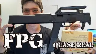 FPG MAGPULL KWA - Metralhadora Dobrável SIM!! - Luiz Rider