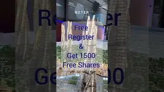 WETER Register and get 1500 Free Shares #weter #weterproject #shorts weter project