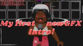 My first Roblox GFX animated Intro! | ROBLOX | INTRO
