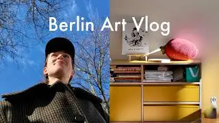 Days in Berlin / Drawing, Working at Cafes, Art Supplies Shopping & What's in my Bag