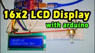 how to use 16x2 lcd display with arduino | arduino project with code