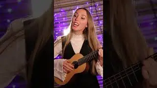 Rockin' around the Christmas Tree 🎄 (Guitarlele Cover) #shorts