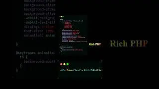 Text with Multicolor Animation Using CSS