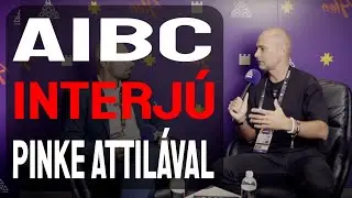 BESZÉLGETÉS PINKE ATTILÁVAL AZ AIBC KONFERENCIÁN [Angol nyelvű tartalom]