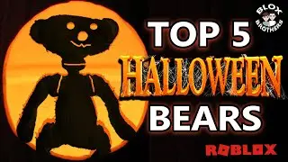TOP 5 HALLOWEEN BEAR SKINS | 🎃HALLOWEEN SPECIAL🎃 | Roblox Bear* | Bear Alpha