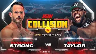 WWE 2K24 Roderick Strong Vs. Shane Taylor | AEW Collision 11/2/24