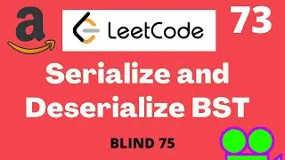 Leetcode 449. Serialize and Deserialize BST. Python (DFS Preorder traversal)
