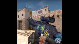SG 553 Aloha Sticker Combo | CSGO (2024) #Shorts