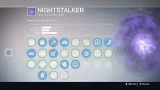 Destiny hunter NIGHTSTALKER PVP guide and gameplay