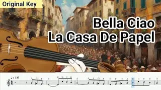 Bella ciao violin sheet