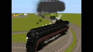 N&W 611 vs SOU 4501 vs SOU 630 Racing Trainz