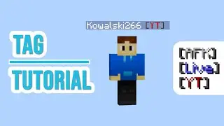 Tag Tutorial (5 Commands)(from Craft Attack)