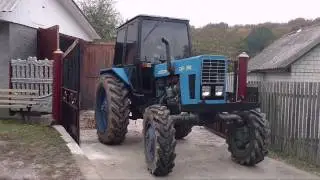 Установка кабины ЮМЗ на МТЗ
