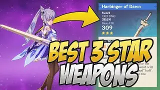 Best 3 Star Weapons In The GAME! Genshin Impact