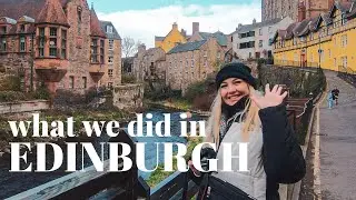 A day in EDINBURGH vlog | What we did in Scotland 🏴󠁧󠁢󠁳󠁣󠁴󠁿