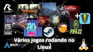 All the games I have installed on Linux.
