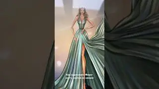 Фешн-скетч -самый любимый стиль рисования 👗 #фешнскетч #фешндизайнер #дизайнеродежды